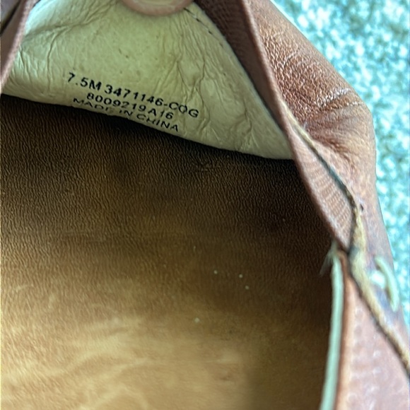 Frye Melanie slip on Cognac Sz 7.5 - Picture 4 of 5